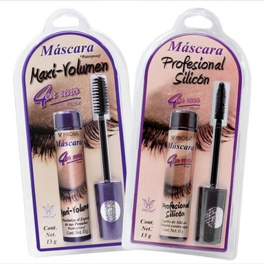 PACK MÁSCARA PESTAÑAS PROSA MAXI VOLUMEN /PROFESIONAL SILICON WATERPROOF 13 GR - 4