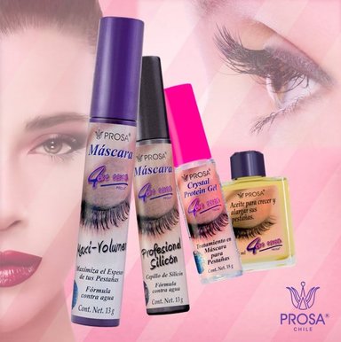 PACK MÁSCARA PESTAÑAS PROSA CEJAS Y ACEITE FORTALECEDOR WATERPROOF 13 GR - 2
