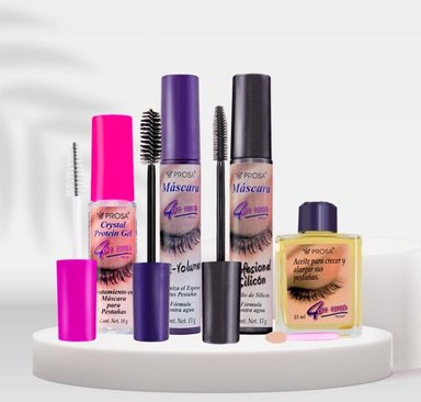 PACK MÁSCARA PESTAÑAS PROSA CEJAS Y ACEITE FORTALECEDOR WATERPROOF 13 GR - 3