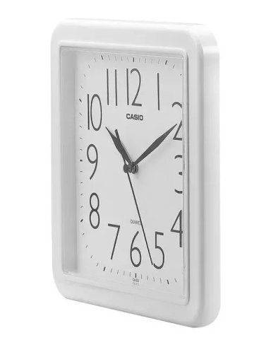 RELOJ CASIO MURAL PARED BLANCO IQ-06-7DF /RELOJERÍA VIOLETA - 3