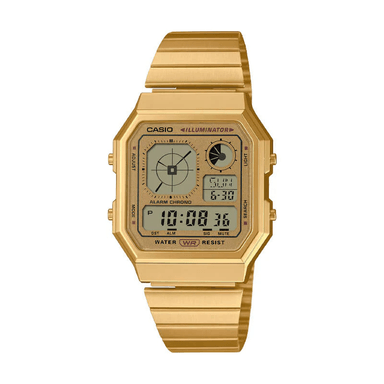 RELOJ DIGITAL CASIO UNISEX A130WEG-9A - 1