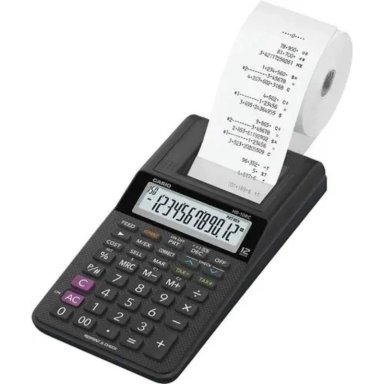 CALCULADORAS DE IMPRESION MINI IMPRESORA HR-8RC-BK - 1