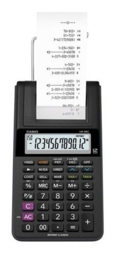 CALCULADORA IMPRESORA CASIO HR-8RC - 1