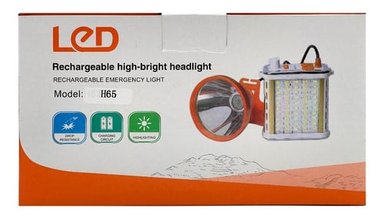 LINTERNA FOCO LED H65 800W (REALES) CAZA CAMPING MINERO - 2