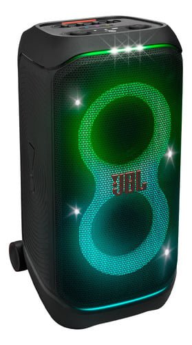 PARLANTE JBL PARTYBOX STAGE 320, IPX4, HASTA 18 HORAS, NEGRO - 1