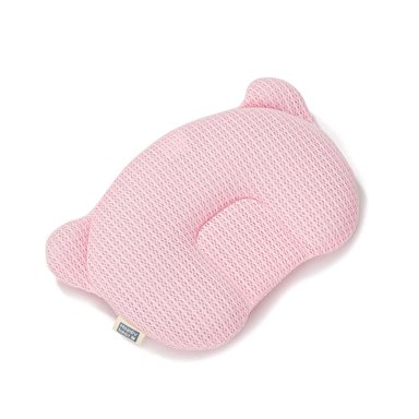 ALMOHADA BEYAI COJÍN BEBÉS ANTI-PLAGIOCEFALIA OSO ROSADO - 1