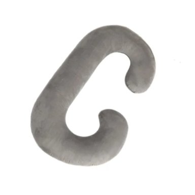 COJÍN BEYAI ALMOHADA MATERNAL CON FUNDA EXTRA SUAVE GRIS - 9
