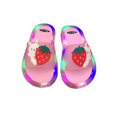 SANDALIAS NIÑAS BABYLUNA LED PARA RESISTENTE AL AGUA ROSA 28 - 1
