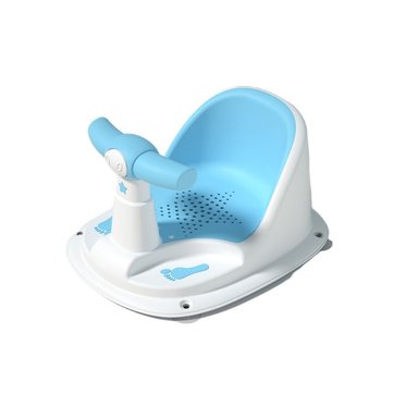 SILLA DUCHA BABYLUNA O ASIENTO BAÑO PARA BEBÉ CELESTE - 1