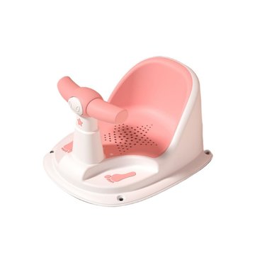 SILLA DUCHA BABYLUNA O ASIENTO BAÑO PARA BEBÉ ROSADO - 1