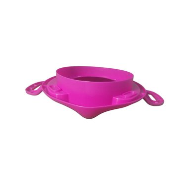 ADAPTADOR BABYLUNA WC SUAVE Y ACOLCHONADO CON ASAS BEBÉ ROJO - 3