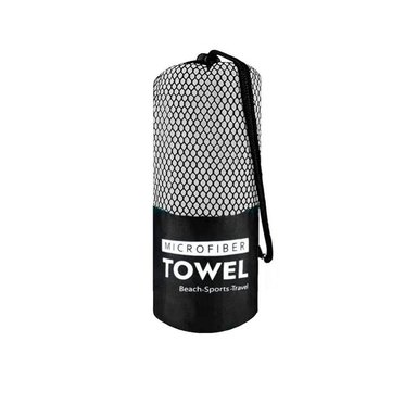 TOALLA MICROFIBRA BABYLUNA DE DEPORTE BAÑO VIAJE 3 PCS GRIS - 2