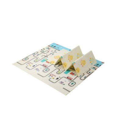 CORRAL BABYLUNA GIMNASIO JUEGO BEBÉ CON ALFOMBRA Y JUEGOS 150*180*65 CM GRIS - 5