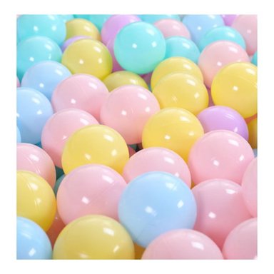 PISCINA BABYLUNA PELOTAS PLEGABLE CON 50 PELOTAS MULTICOLOR VERDE - 6