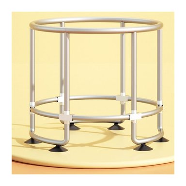 MINI TRAMPOLÍN CAMA ELÁSTICA 1.4M PARA NIÑO CELESTE - 3