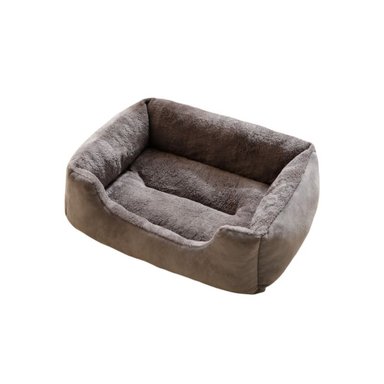 CAMA SUAVE XXL PARA PERROS Y GATOS MÁXIMA COMODIDAD GRIS - 1