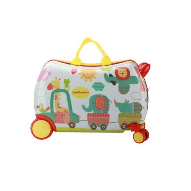 MALETA ANDADOR INFANTIL CON RUEDAS Y ARRASTRE ANIMALES - 1