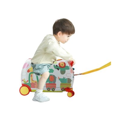 MALETA ANDADOR INFANTIL CON RUEDAS Y ARRASTRE ANIMALES - 4