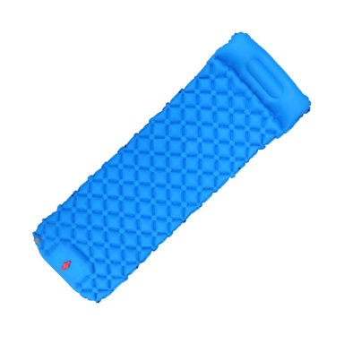 COLCHONETA INFLABLE CAMPING INDIVIDUAL ULTRALIGERA CON INFLADOR DE PIE - 2