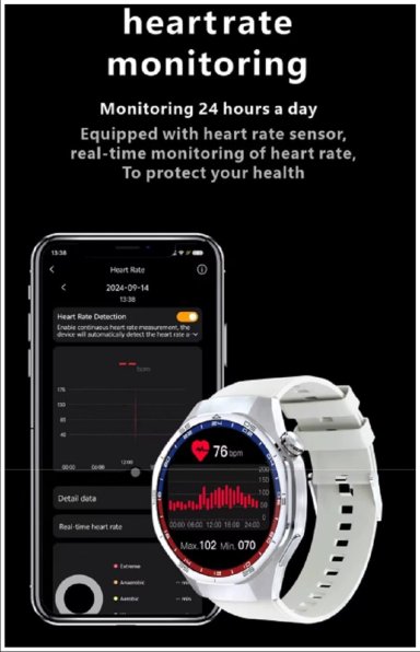 SMARTWATCH PANTALLA OLED 143 NFC MONITOREO DE SALUD - 3