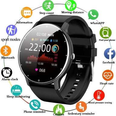 RELOJ INTELIGENTE SMARTWATCH BLUETOOTH ZL SPORTS FITNESS - 3