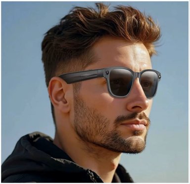 GAFAS INTELIGENTES CAMARA HD 8MP GRABACION 1200P TRADUCCION AI WIFI BLUETOOTH - 3