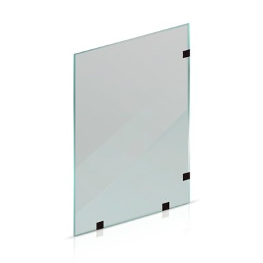 MAMPARA TEMPLADA DELLORTO BAGNO 80X190 BLK 8 MM - 2