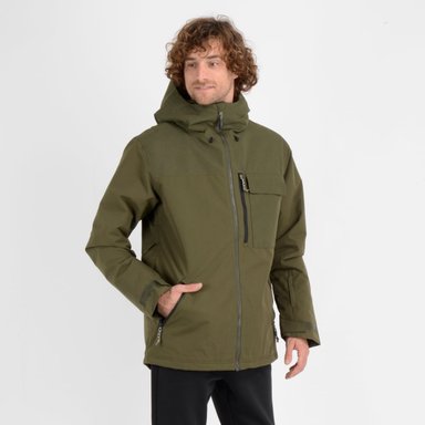 PARKA TECNICA UTILITY JACKET VERDE OSCURO 10K/10K - 3