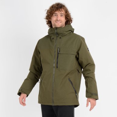 PARKA TECNICA UTILITY JACKET VERDE OSCURO 10K/10K - 4