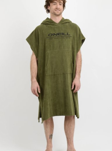 PONCHO TOALLA CALI  VERDE OSCURO - 1