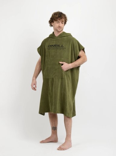 PONCHO TOALLA CALI  VERDE OSCURO - 3