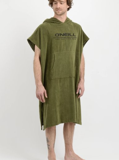 PONCHO TOALLA CALI  VERDE OSCURO - 4