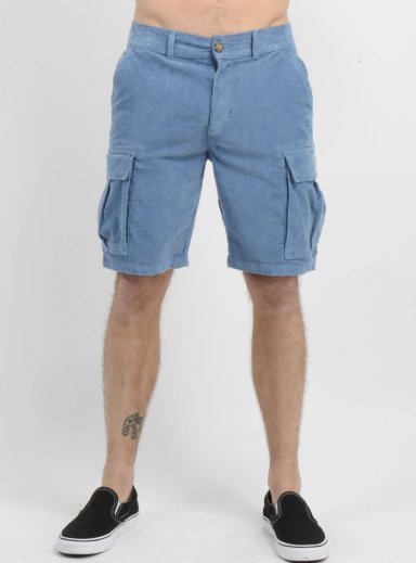 BERMUDA COTELE CARGO O'RIGINALS CORD AZUL - 1