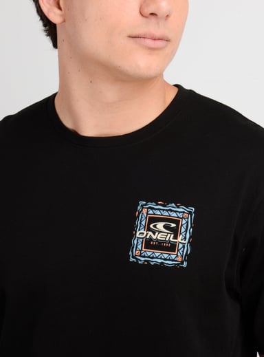 POLERA MANGA CORTA PATTERNS NEGRO - 5