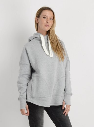 POLERON HOODIE HAMPTON GRIS - 4