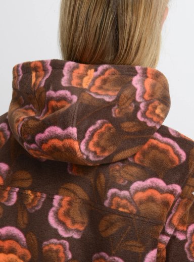 POLERON POLAR HOODIE OG FLOWERS ROSADO - 6