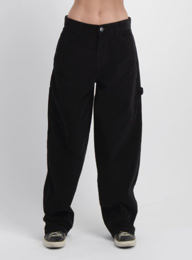 PANTALON COTELE LUX  NEGRO - 1