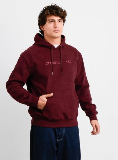 POLERON POLAR HOODIE BANNER ROJO OSCURO - 4