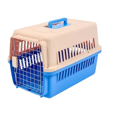 CANIL PERROS GATOS JAULA TRANSPORTE VIAJES GOODGUAU CELESTE M - 1