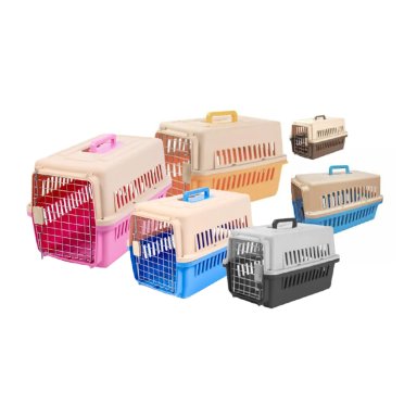 CANIL PERROS GATOS JAULA TRANSPORTE VIAJES GOODGUAU CELESTE M - 8
