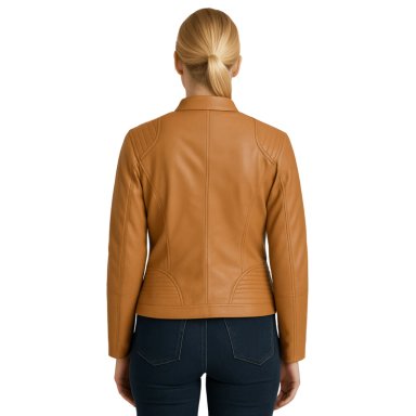 CHAQUETA ECOCUERO MUJER OLIMPUS - 3