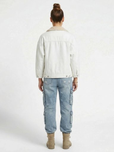 CHAQUETA DENIM CHIPORRO AFRICA MUJER - 3