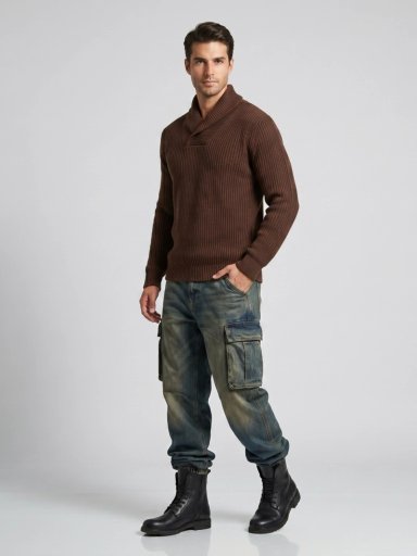 SUE TER JERSEY CUELLO SMOKING TEJIDO HOMBRE OTAKI - 2
