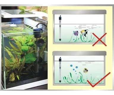 CALEFACTOR PECES HC-100 SOBO ACUARIO TORTUGAS TERMOSTATO 100W ACERO - 4