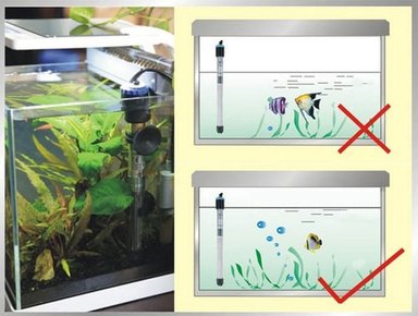 CALEFACTOR PECES HC-25 W SOBO ACUARIO TORTUGAS TERMOSTATO 25W ACERO - 4