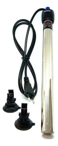 CALEFACTOR PECES HC-300 SOBO ACUARIO TORTUGAS TERMOSTATO 300W ACERO - 1