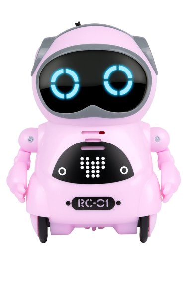 ROBOT INTERACTIVO RC-01 POCKET VOZ LUCES - 1