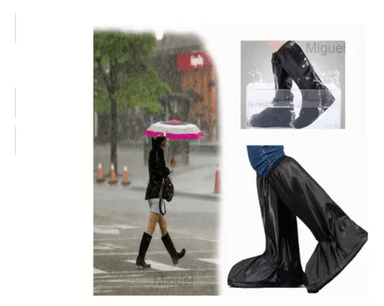 BOTAS IMPERMEABLES CUBRE ZAPATOS IMPERMEABLES PARA LLUVIA - 2