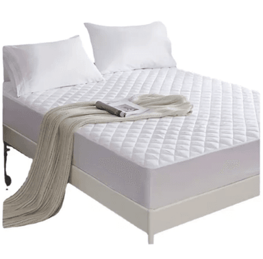 CUBRECOLCHÓN IMPERMEABLE 2 PLAZAS HIPOALERGENICO + 2 FUNDAS - 1