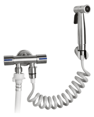 KIT DUCHA BIDET ARABE WC INODORO ACERO INOXIDABLE  (0) - 1